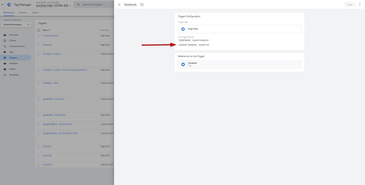 Server-side tag-management and consent