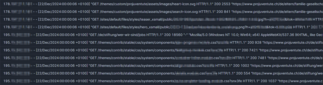 Access Log Data Model
